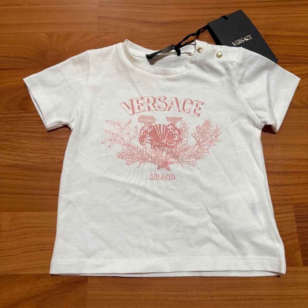 Versace Baby Shirt 9/12M Orig. $188